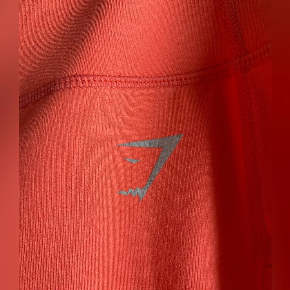 Gymshark Leggings in Coral ~ Size Medium - Picture 3 of 7